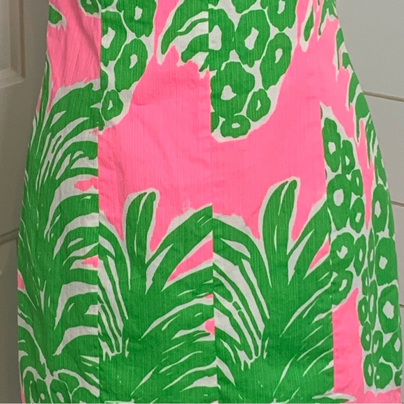 Lilly Pulitzer Pink Pout Flamenco Mila Shift Dress Woman’s size 8 resort wear - Picture 2 of 15